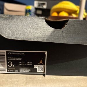 Jordan Kids Sneakers - Black/Red